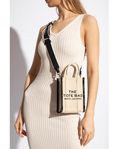Marc Jacobs ‘The Tote Mini’ Shoulder Bag - Natural