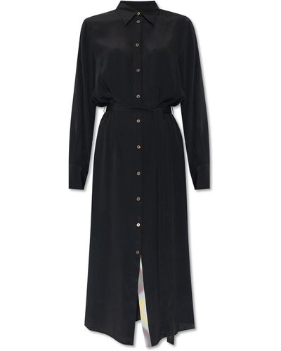 PS by Paul Smith Dress With Collar, - Black