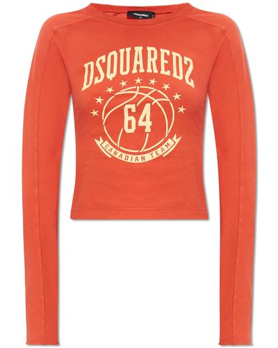 DSquared² T-shirt With Logo, - Red