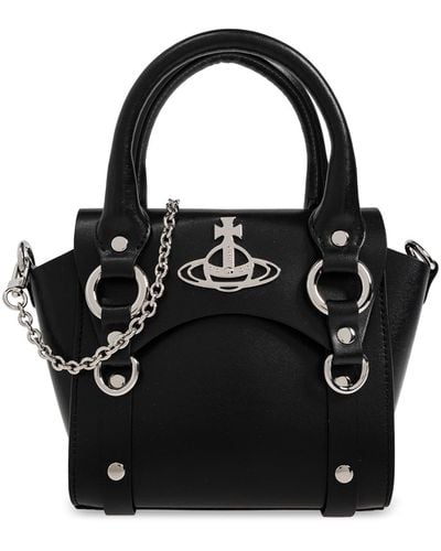 Vivienne Westwood Handbag 'betty Mini', - Black