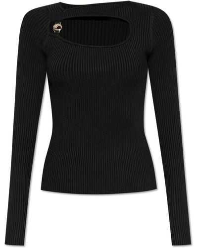 Coperni Cutout Top, - Black