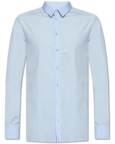 Dolce & Gabbana Martini Fit Shirt, , Light - Blue