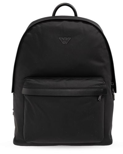 Emporio Armani The 'Sustainability' Collection Backpack - Black