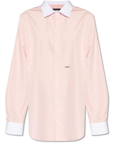 DSquared² Cotton Shirt - Pink