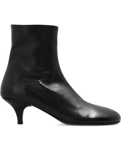 Marsèll ‘Spilla’ Heeled Ankle Boots - Black