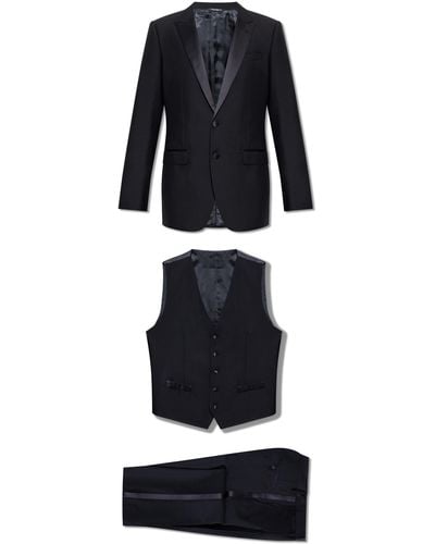 Dolce & Gabbana Three-Piece Suit - Black