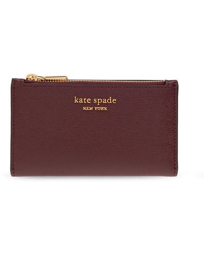 Kate Spade Wallet With Logo - Purple