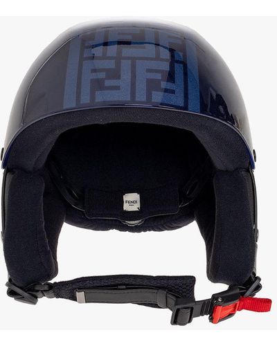 Fendi Ski Helmet, - Blue