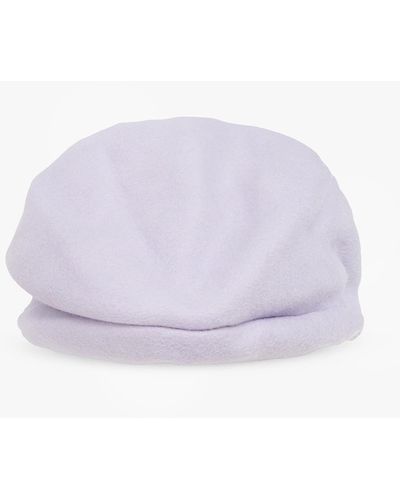 Comme des Garçons Wool Peaked Cap With Logo - Purple