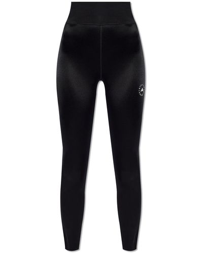 adidas By Stella McCartney Leggings With Logo, - Black