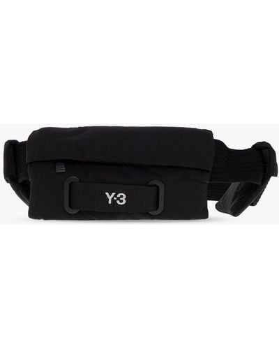 Y-3 Belt Bag With Logo - Black