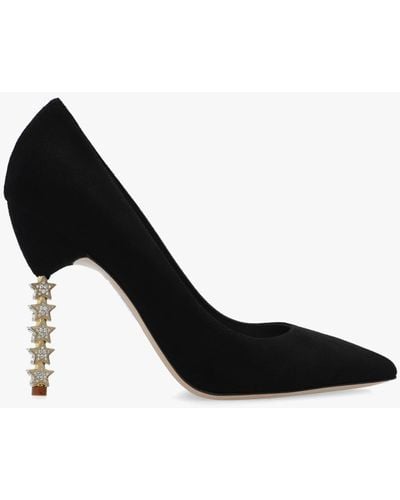 Sophia Webster 'jasmine' Stiletto Court Shoes - Black