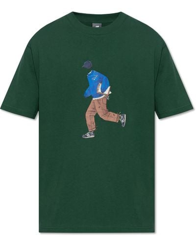 New Balance Cotton T-Shirt - Green
