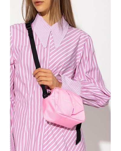 Alexander Wang Shoulder Bag With Logo - Pink