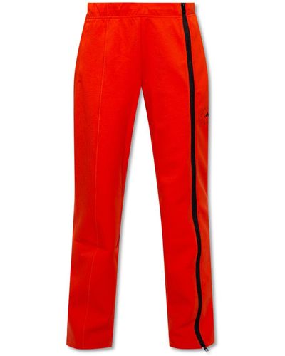 adidas By Stella McCartney Adidas Stella Mccartney Joggers With Logo - Orange