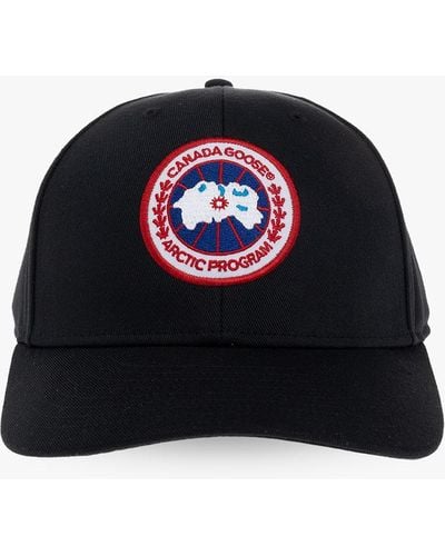 Canada Goose Baseball Cap, - Black