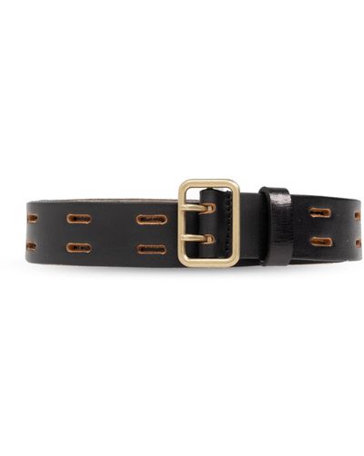 DSquared² Leather Belt By , - Black