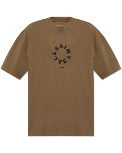 AllSaints T-shirt 'tierra', - Brown