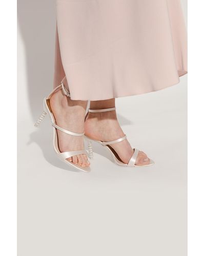 Sophia Webster ‘Rosalind’ Heeled Sandals - White