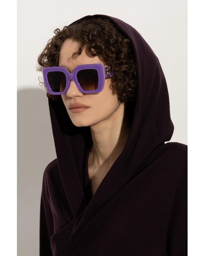 Emmanuelle Khanh 'midnight' Sunglasses, - Purple