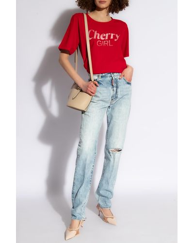 DSquared² ‘642’ Jeans, , Light - Red