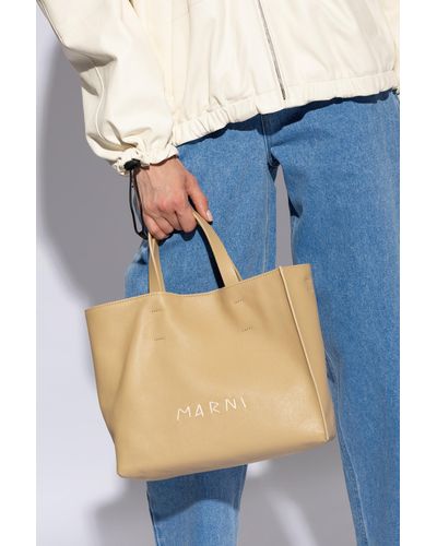 Marni ‘Museo’ Shopper Bag - Blue