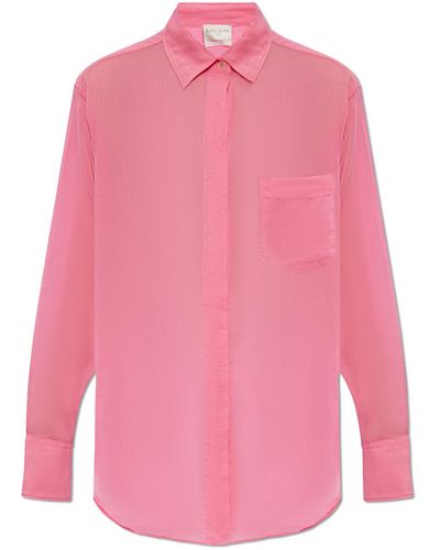 Forte Forte Shirt With Pocket - Pink