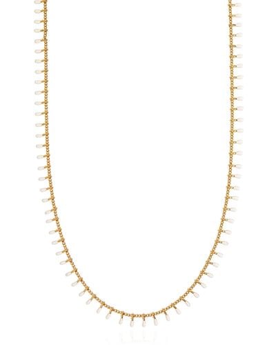 Isabel Marant Necklace With Charms, - Metallic