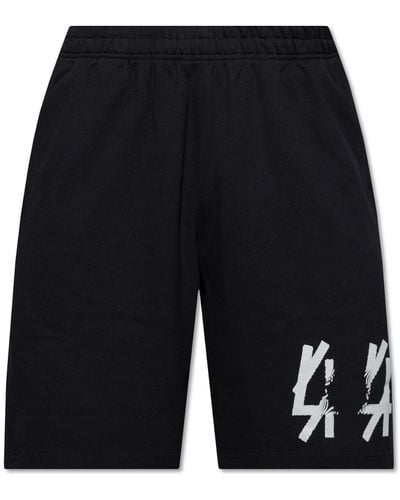 44 Label Group Shorts With Logo, ' - Blue
