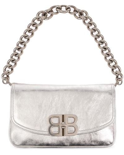 Balenciaga 'bb Small' Shoulder Bag, - White