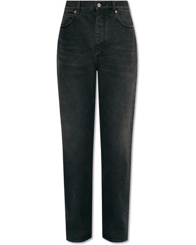 Loewe Jeans With Logo - Black