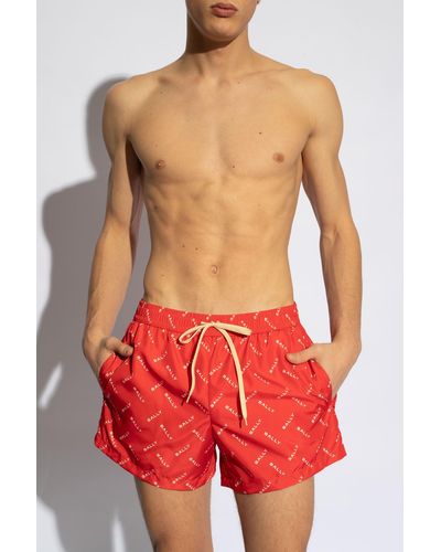 Bally Swim Shorts - Red
