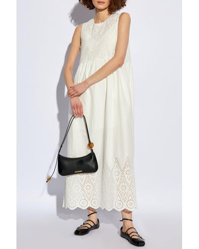 Posse Cotton Dress 'louisa', - White