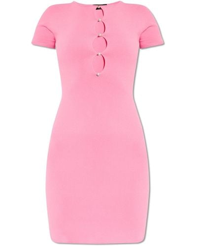DSquared² Dress With Cut-outs, - Pink