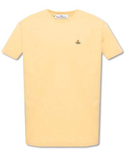 Vivienne Westwood Logo T-shirt - Yellow
