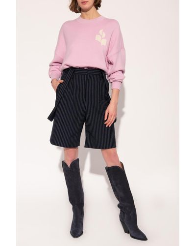 Isabel Marant 'atlee' Sweater - Pink