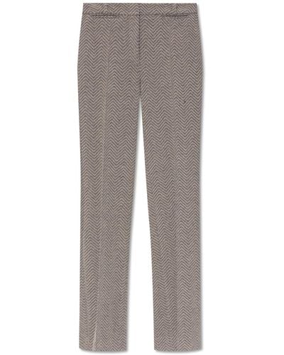 The Mannei ‘Sewan’ Flared Trousers - Grey
