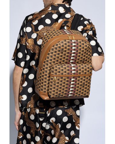 Bally Backpack With Logo, - Brown