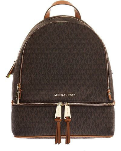 MICHAEL Michael Kors 'Rhea Zip' Backpack - Brown