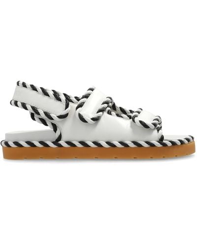 Bottega Veneta 'jack' Sandals, - White