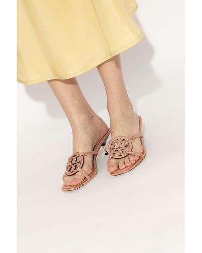 Tory Burch ‘Bombe’ Mules - Natural