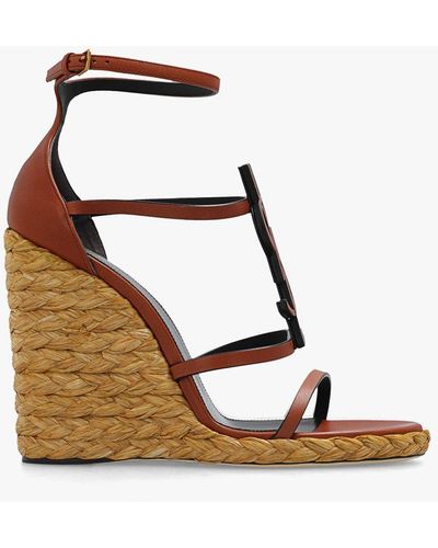 Saint Laurent Wedge sandals for Women Online Sale up to 56 off