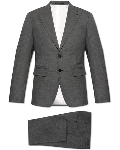 DSquared² Checked Suit, - Grey