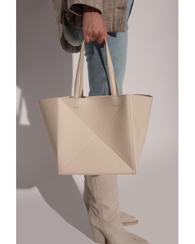 Nanushka ‘The Origami’ Shopper Bag - Natural