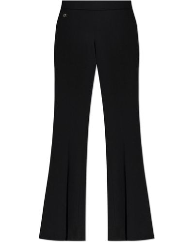 DSquared² Pleated Trousers, - Black