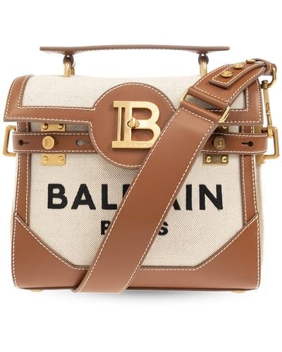 Balmain 'b-buzz 23' Shoulder Bag, - Natural