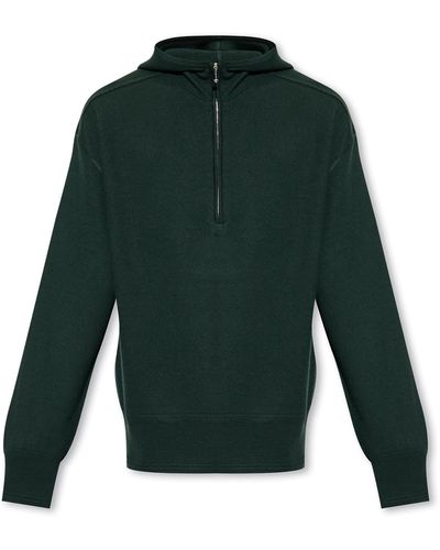 Green burberry hoodie sale