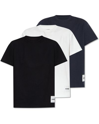 Jil Sander + T-shirt Three-pack, - Blue