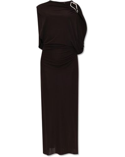 Lanvin Embellished Dress, - Black
