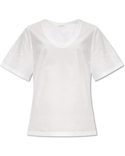 By Malene Birger 'lunae' Top, - White